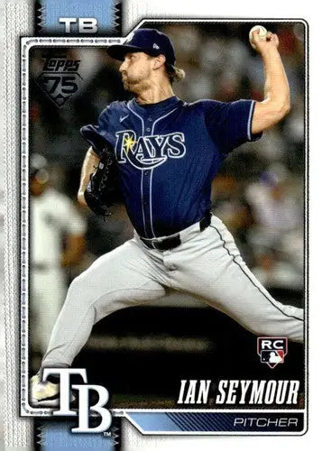 2026 Topps #165 Ian Seymour NM-MT RC Rookie Rays ID:82127 - Baseball Card Single