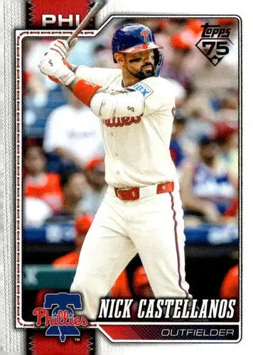 2026 Topps #17 Nick Castellanos NM-MT Phillies ID:81743 - Baseball Card Single