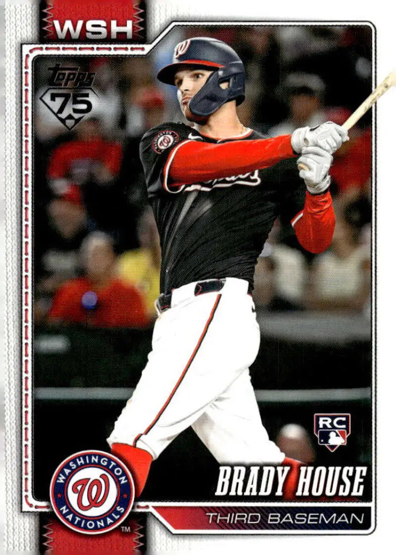 2026 Topps #170 Brady House NM-MT RC Rookie Washington Nationals Baseball Card