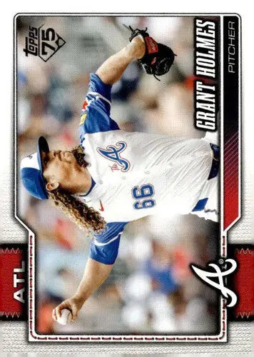 2026 Topps #182 Grant Holmes NM-MT Braves ID:82232 - Baseball Card Single