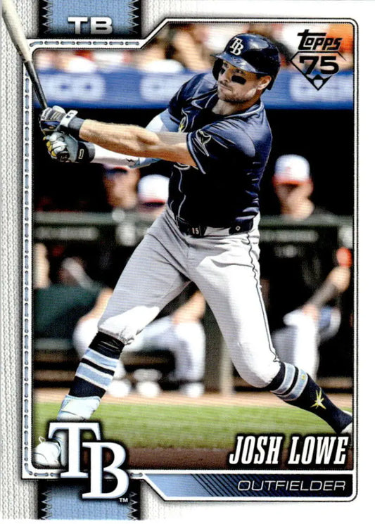 2026 Topps #183 Josh Lowe NM-MT Tampa Bay Rays Baseball Card