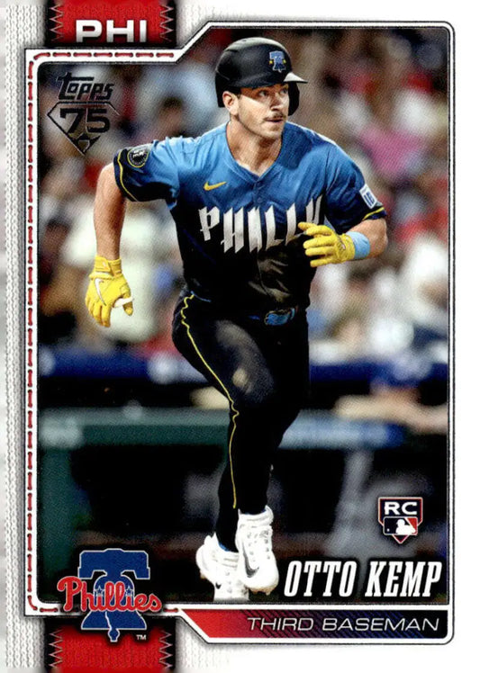 2026 Topps #187 Otto Kemp NM-MT RC Rookie Philadelphia Phillies Baseball Card