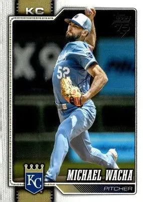 2026 Topps #190 Michael Wacha NM-MT Royals ID:81832 - Baseball Card Single