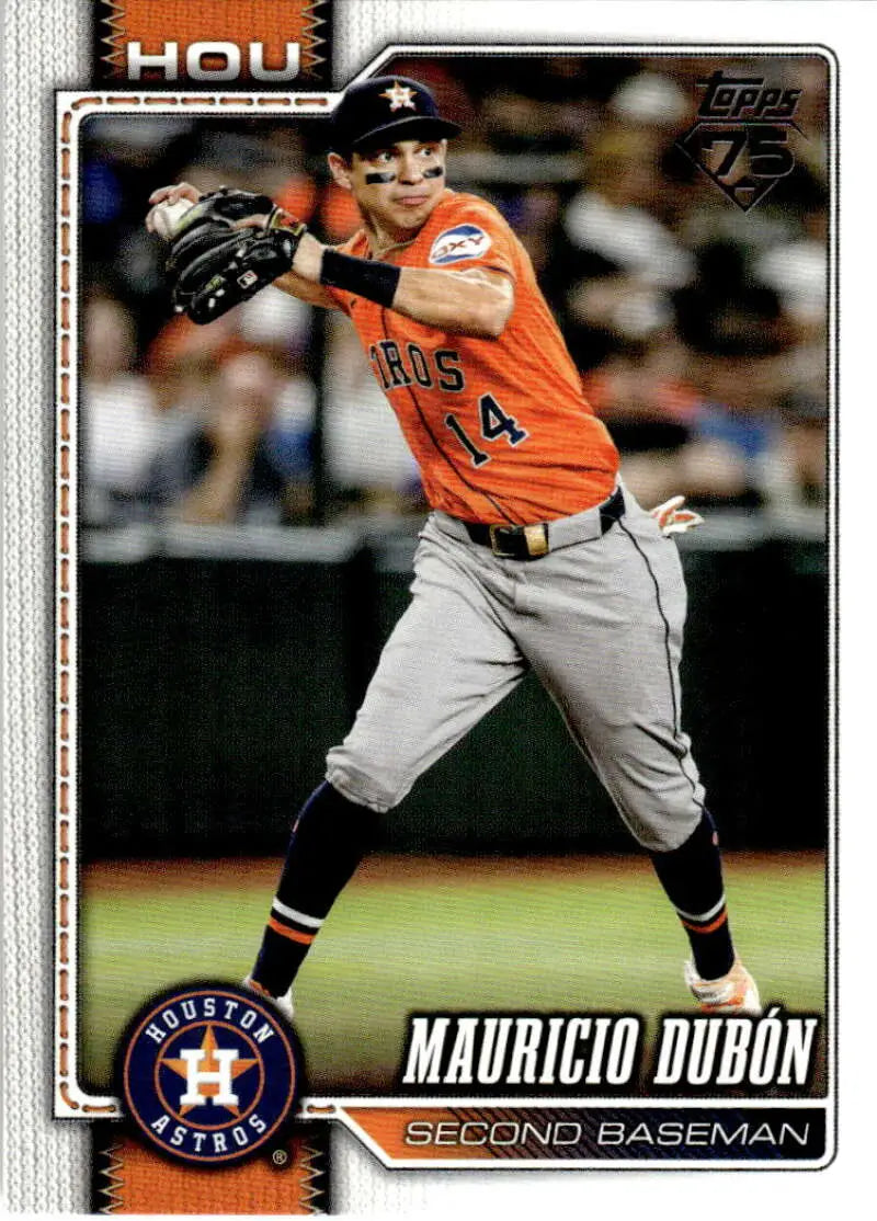 2026 Topps #191 Mauricio Dubon NM-MT Houston Astros Baseball Card