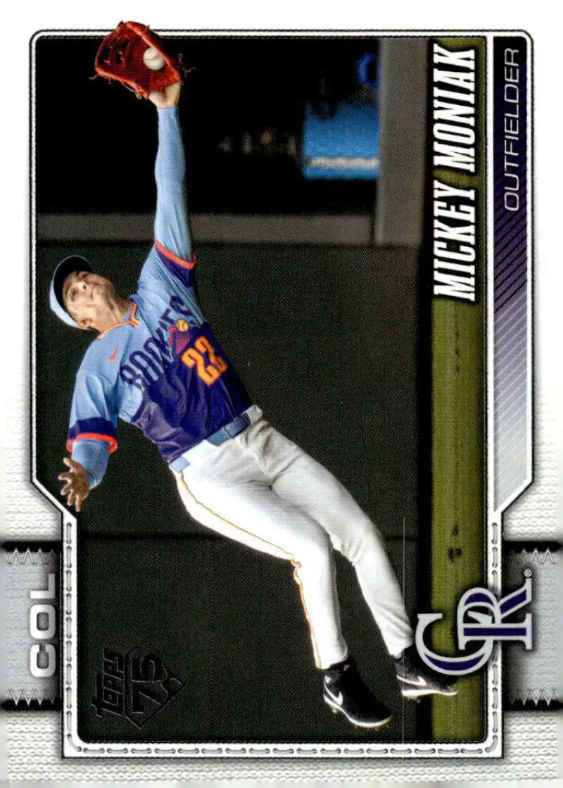 2026 Topps #195 Mickey Moniak NM-MT Colorado Rockies Baseball Card
