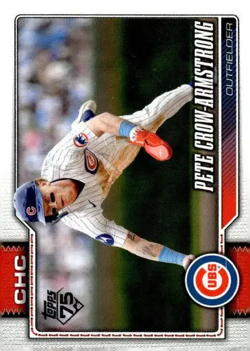 2026 Topps #196 Pete Crow-Armstrong NM-MT Cubs ID:81838 - Baseball Card Single