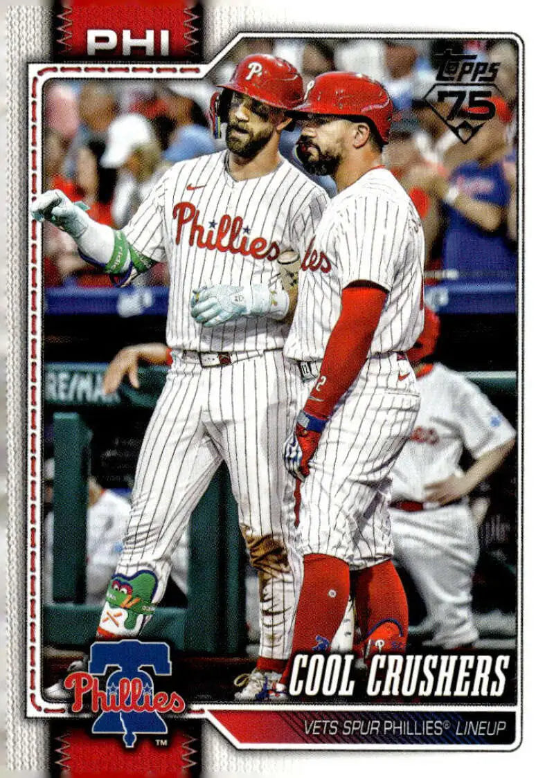 2026 Topps #197 Bryce Harper NM-MT Philadelphia Phillies Baseball Card