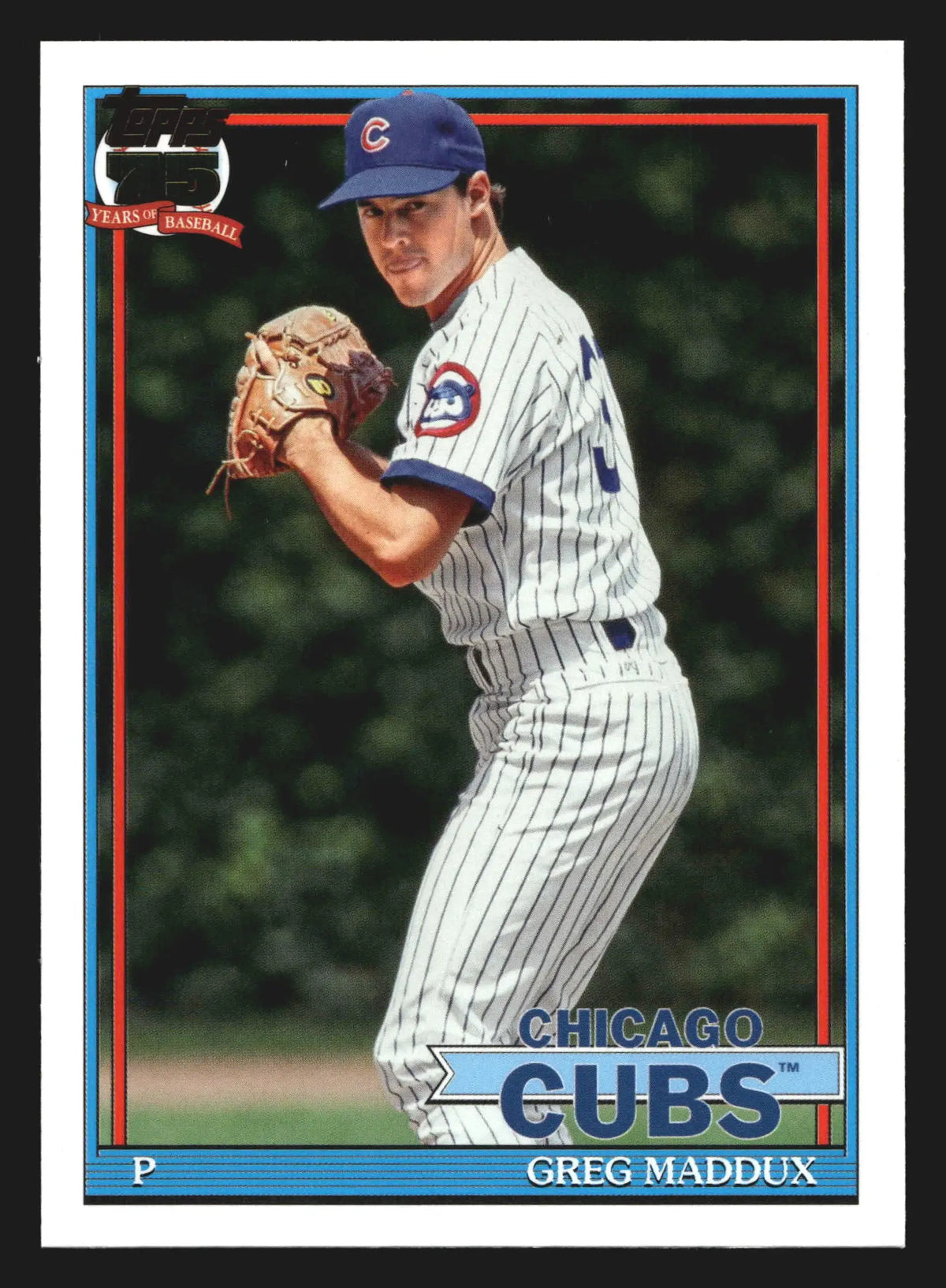 2026 Topps 1991 Topps 35th Anniversary #91B2-22 Greg Maddux Cubs HOF - Baseball Card Single