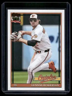 2026 Topps 1991 Design Gunnar Henderson #T91-49 Baseball - Baseball Card Single
