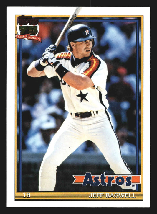 2026 Topps 1991 Topps #T91-17 Jeff Bagwell Astros HOF - Baseball Card Single