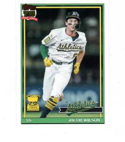 2026 Topps 1991 Topps #T91-77 Jacob Wilson NM-MT ID:82192 - Baseball Card Single