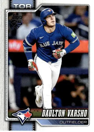 2026 Topps #2 Daulton Varsho NM-MT Blue Jays ID:81733 - Baseball Card Single