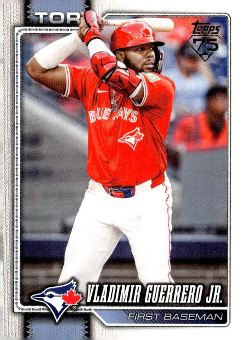 2026 Topps #20 Vladimir Guerrero Jr. NM-MT Blue Jays ID:82115 - Baseball Card Single