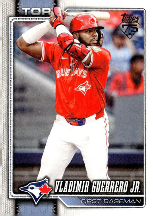 2026 Topps #20 Vladimir Guerrero Jr. NM-MT Blue Jays ID:82115 - Baseball Card Single