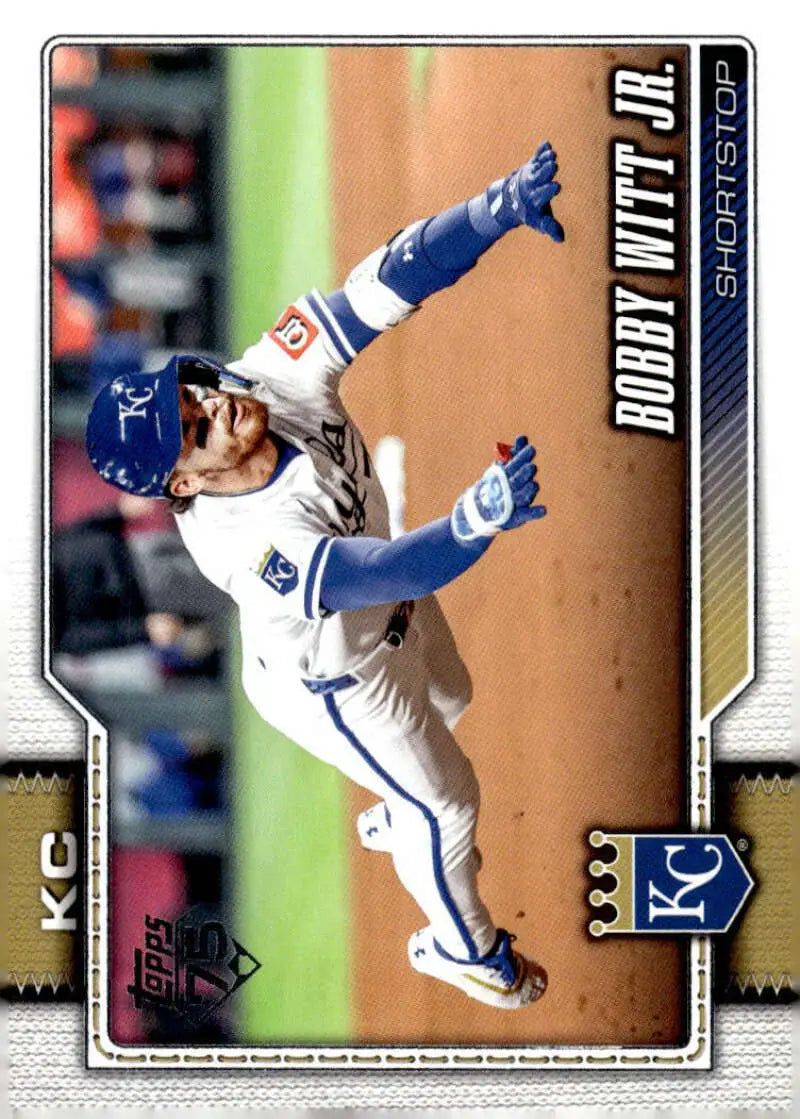2026 Topps #205 Bobby Witt Jr. NM-MT Kansas City Royals Baseball Card