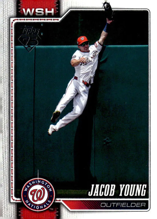 2026 Topps #210 Jacob Young NM-MT Washington Nationals Baseball Card