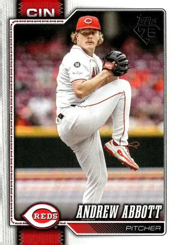 2026 Topps #218 Andrew Abbott NM-MT Reds ID:82236 - Baseball Card Single