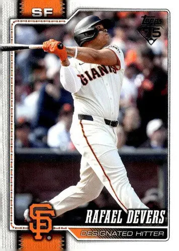 2026 Topps #219 Rafael Devers NM-MT Giants ID:82074 - Baseball Card Single