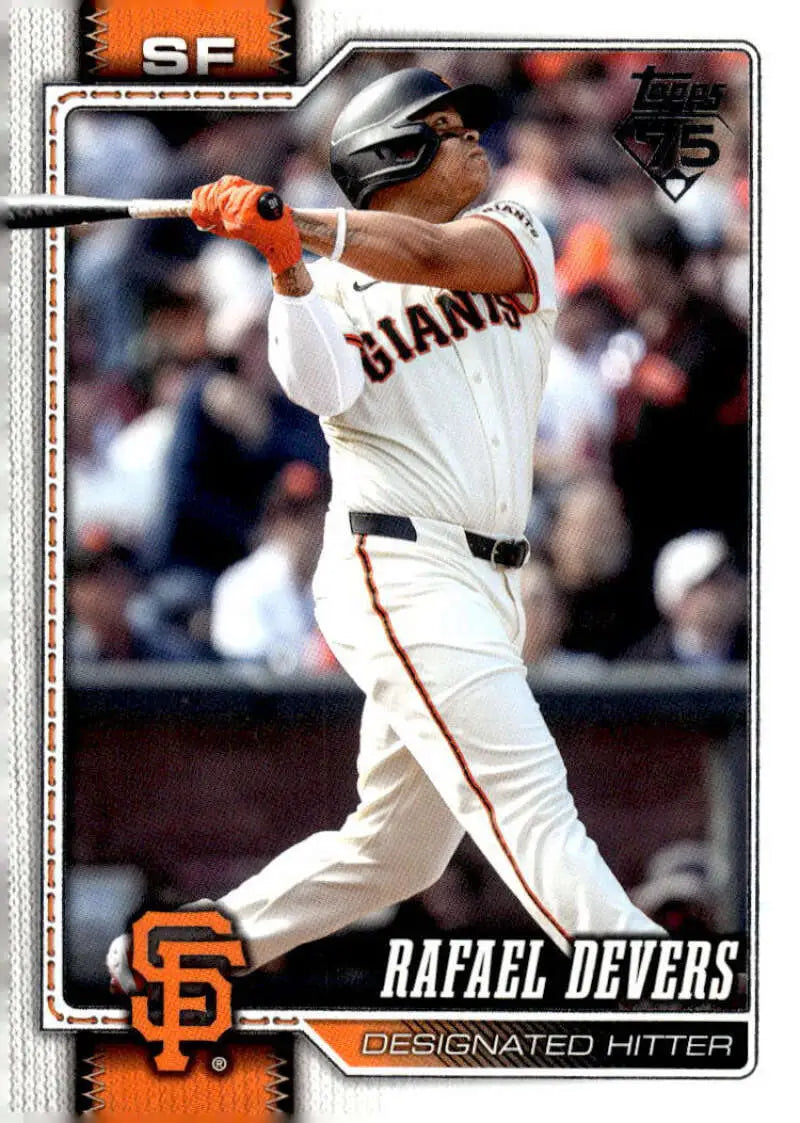 2026 Topps #219 Rafael Devers NM-MT San Francisco Giants Baseball Card