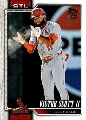 2026 Topps #221 Victor Scott II NM-MT Cardinals ID:82075
