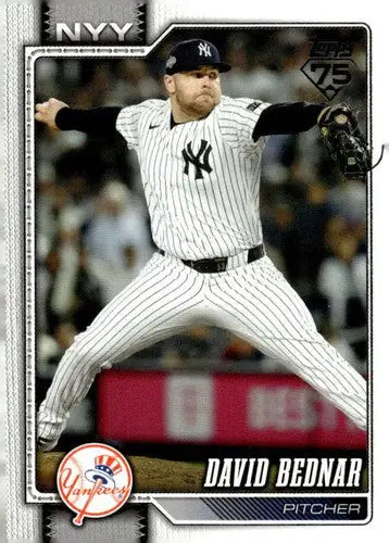 2026 Topps #228 David Bednar NM-MT Yankees ID:81852 - Baseball Card Single