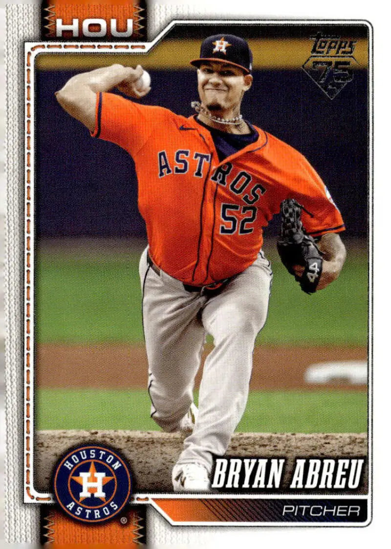 2026 Topps #231 Bryan Abreu NM-MT Houston Astros Baseball Card