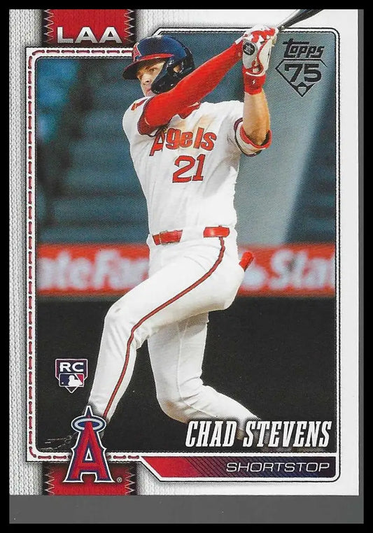 2026 Topps #232 Chad Stevens Los Angeles Angels Rookie - Baseball Card Single