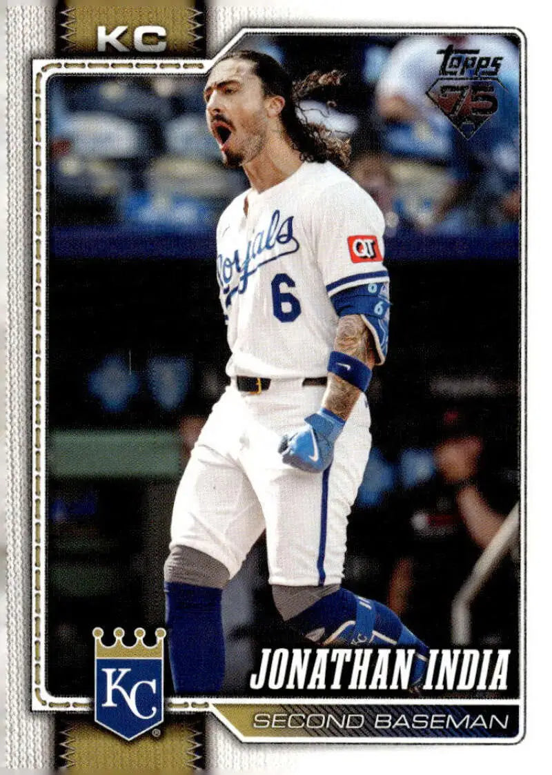 2026 Topps #237 Jonathan India NM-MT Kansas City Royals Baseball Card
