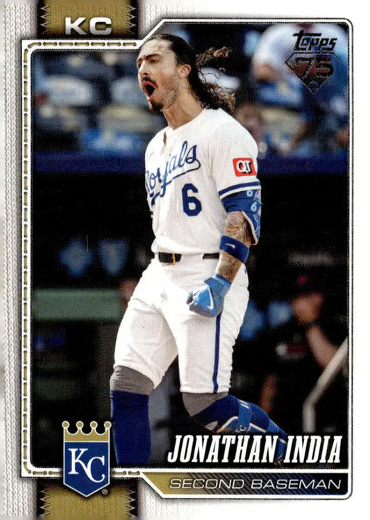 2026 Topps #237 Jonathan India NM-MT Kansas City Royals Baseball Card