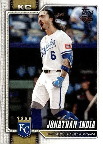 2026 Topps #237 Jonathan India NM-MT Royals ID:81857 - Baseball Card Single