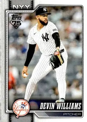2026 Topps #239 Devin Williams NM-MT Yankees ID:81858 - Baseball Card Single