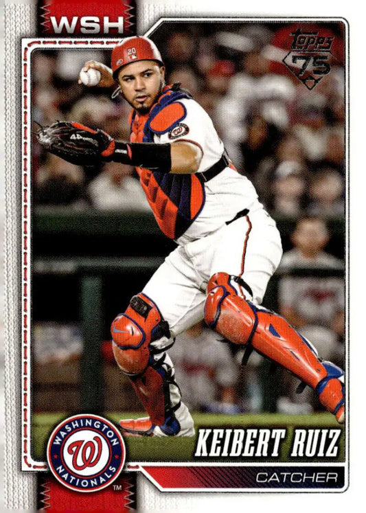 2026 Topps #245 Keibert Ruiz NM-MT Washington Nationals Baseball Card