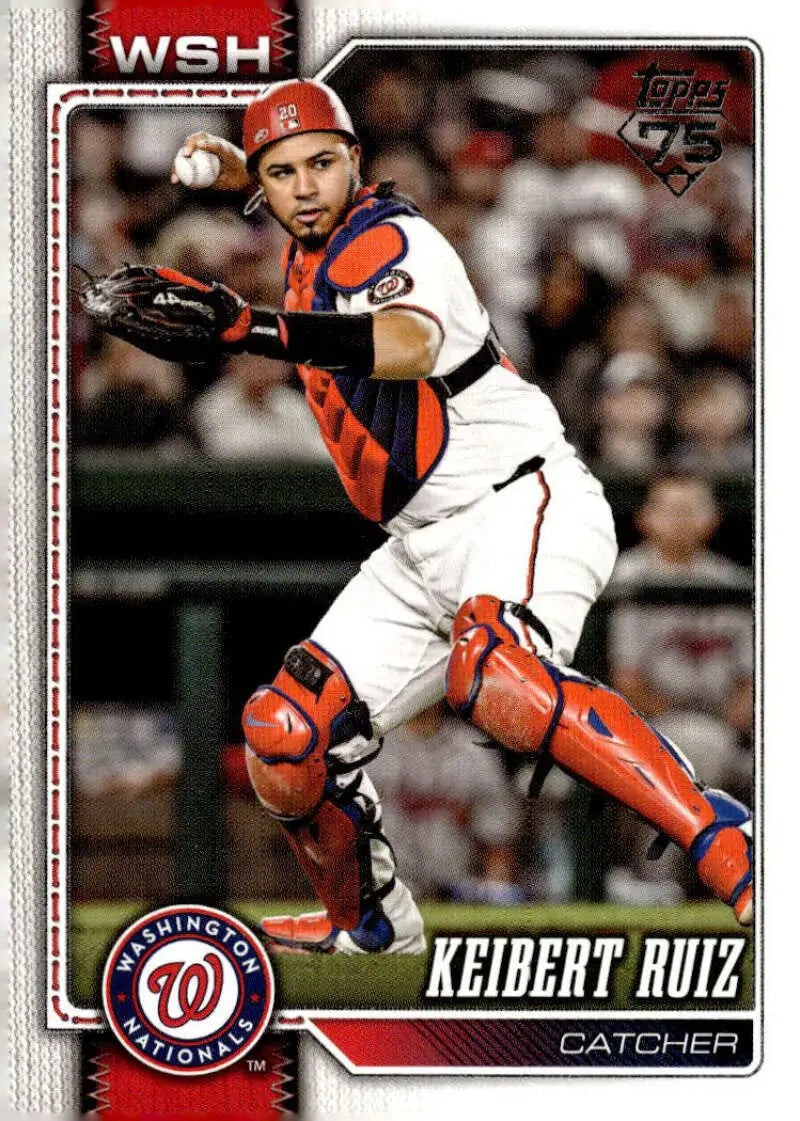 2026 Topps #245 Keibert Ruiz NM-MT Washington Nationals Baseball Card