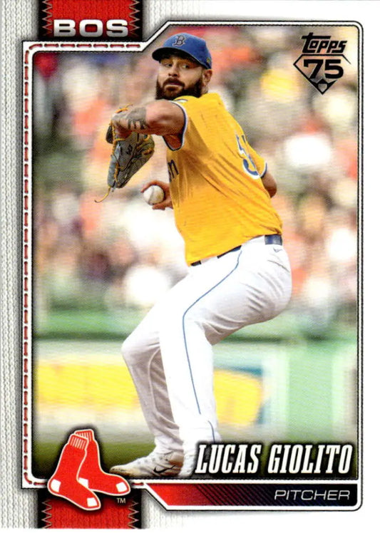 2026 Topps #253 Lucas Giolito NM-MT Boston Red Sox Baseball Card