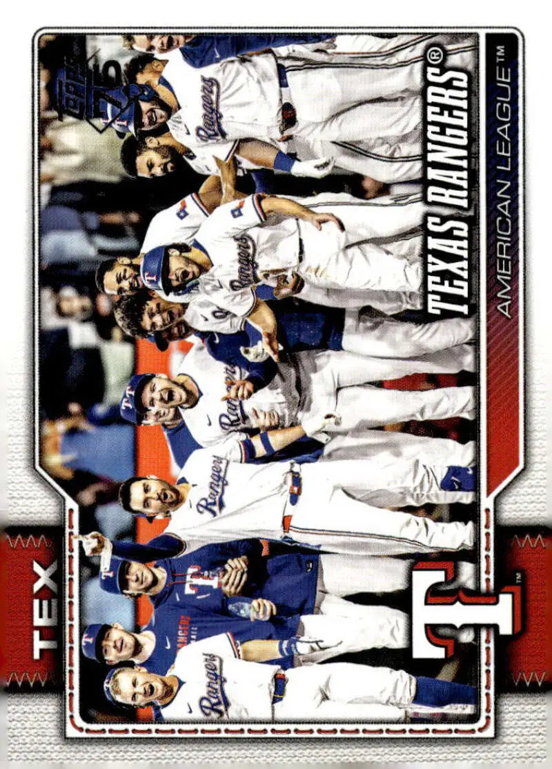 2026 Topps #258 Texas Rangers NM-MT Texas Rangers Baseball Card