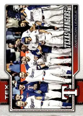2026 Topps #258 Texas Rangers NM-MT Rangers Team Card ID:82079 - Baseball Card Single