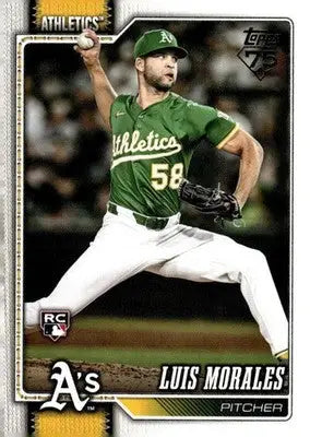 2026 Topps #259 Luis Morales NM-MT RC Rookie ID:81872 - Baseball Card Single