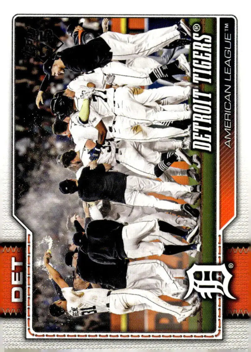 2026 Topps #262 Detroit Tigers NM-MT Detroit Tigers Baseball Card
