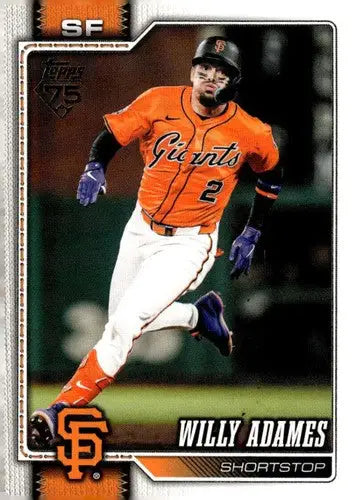2026 Topps #267 Willy Adames NM-MT Giants ID:82237 - Baseball Card Single