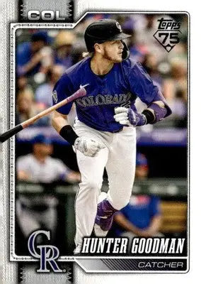 2026 Topps #274 Hunter Goodman NM-MT Rockies ID:81882 - Baseball Card Single