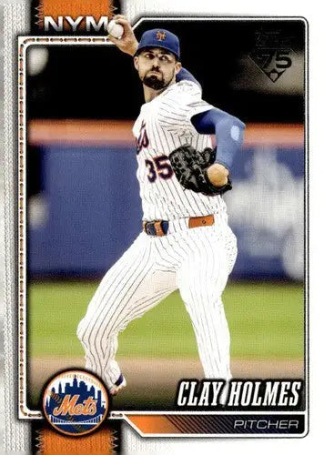 2026 Topps #276 Clay Holmes NM-MT Mets ID:82239 - Baseball Card Single