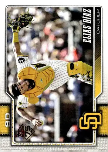 2026 Topps #28 Elias Diaz NM-MT Padres ID:81752 - Baseball Card Single