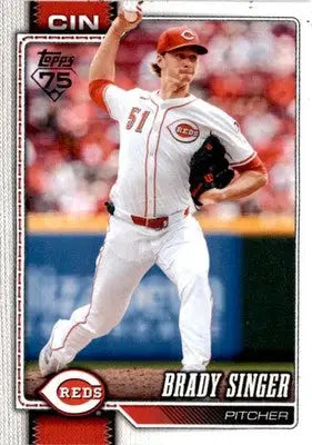 2026 Topps #282 Brady Singer - Baseball Card Single