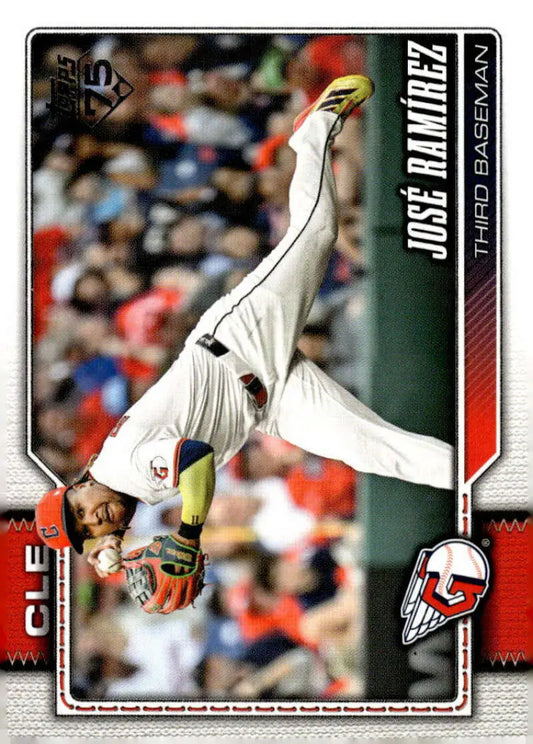 2026 Topps #284 Jose Ramirez NM-MT Cleveland Guardians Baseball Card