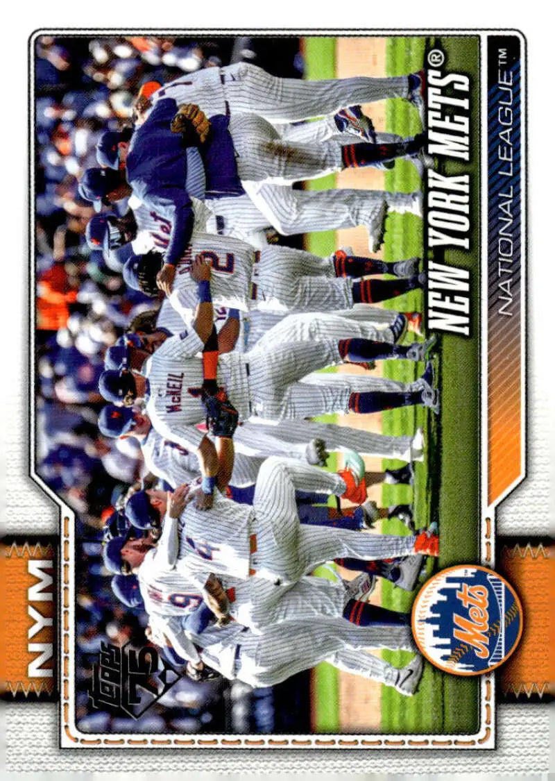 2026 Topps #291 New York Mets NM-MT New York Mets Baseball Card