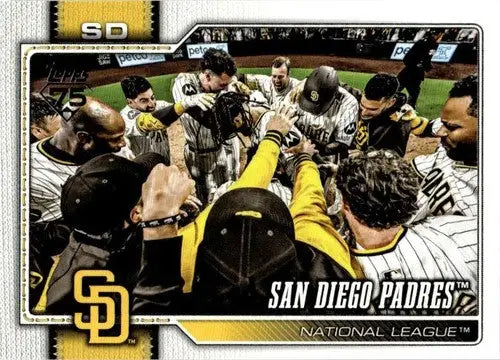 2026 Topps #292 San Diego Padres NM-MT Padres Team Card ID:81888 - Baseball Card Single