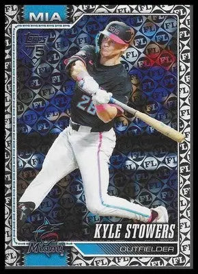 2026 Topps #293 Kyle Stowers Spring Training Miami Marlins