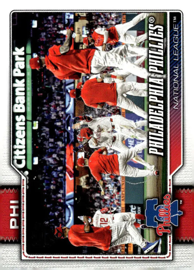 2026 Topps #295 Philadelphia Phillies NM-MT Philadelphia Phillies Baseball Card