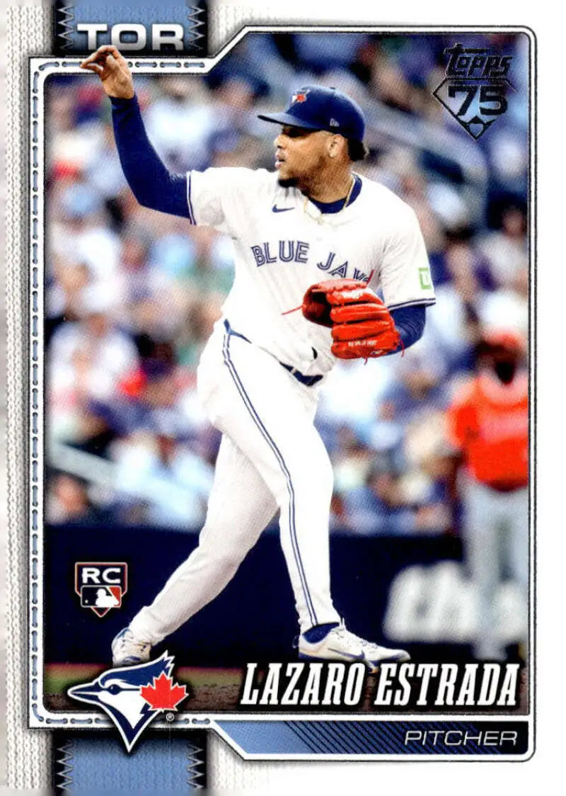 2026 Topps #299 Lazaro Estrada NM-MT RC Rookie Toronto Blue Jays Baseball Card