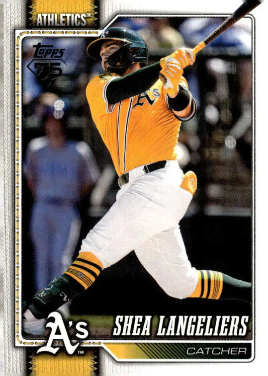 2026 Topps #305 Shea Langeliers NM-MT Athletics Baseball Card